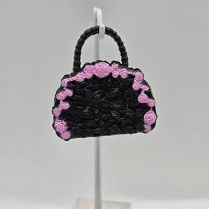 Ever After High Doll Briar Beauty Spring Unsprung Black & Pink Rose Purse